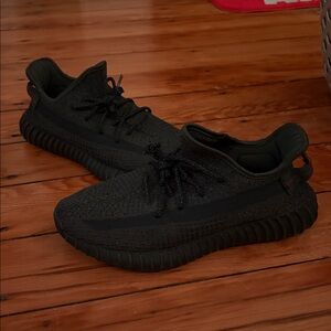 Black Knit Sneakers